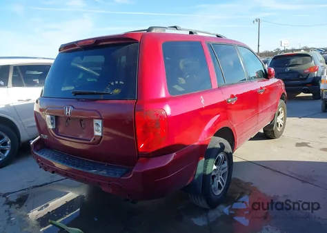 2004 Honda Pilot Ex-L z USA, uszkodzony, nr VIN 5FNYF18624B003487